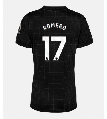 Tottenham Hotspur Cristian Romero #17 Udebanetrøje Dame 2025-26 Kort ærmer Tottenham Hotspur Cristian Romero #17 Udebanetrøje Dame 2025-26 Kort ærmer